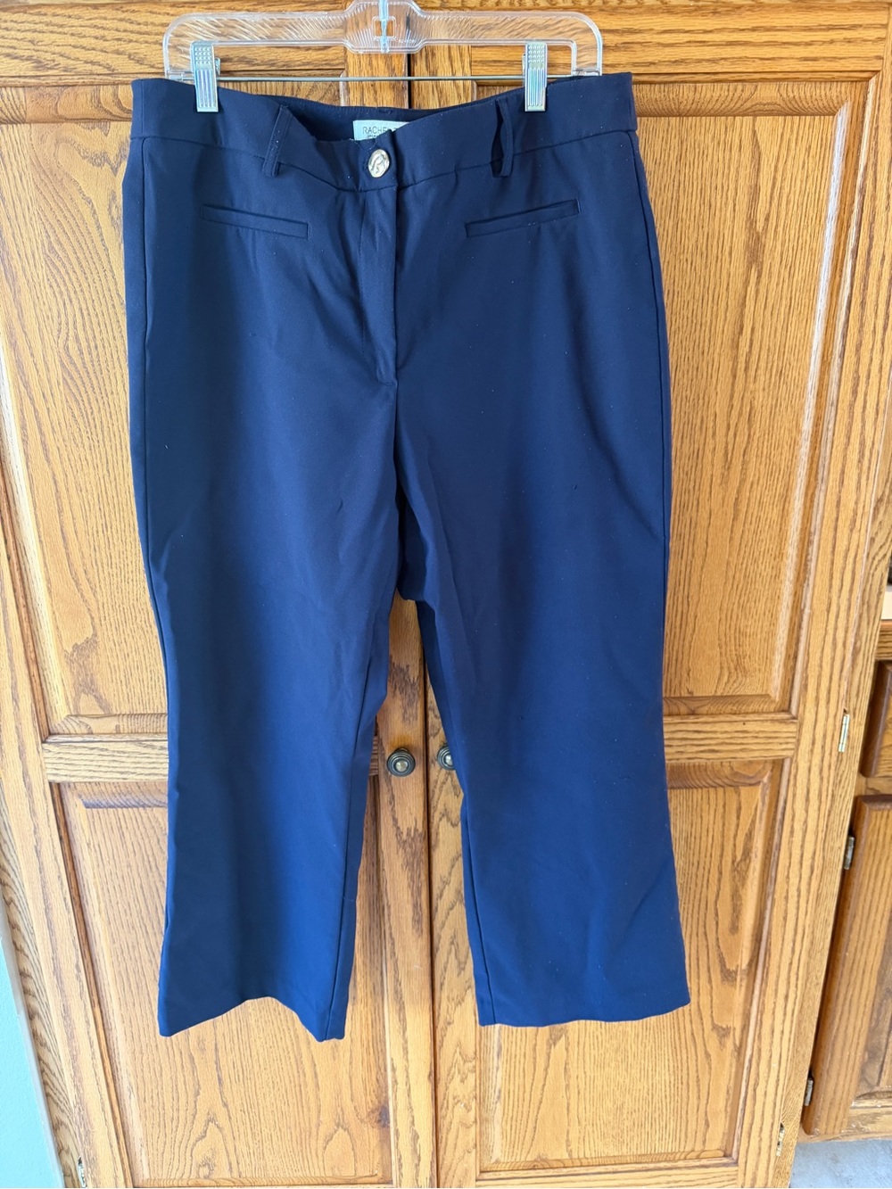 Women's Navy Ankle Dress Pants